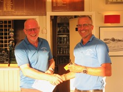 Steve took the nearest the pin prize with a creditable 5' 6"