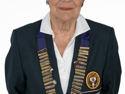 Club President 2025 Marjorie Forsyth