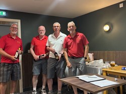 Phil, Ian and Terry winners Mikes quiz