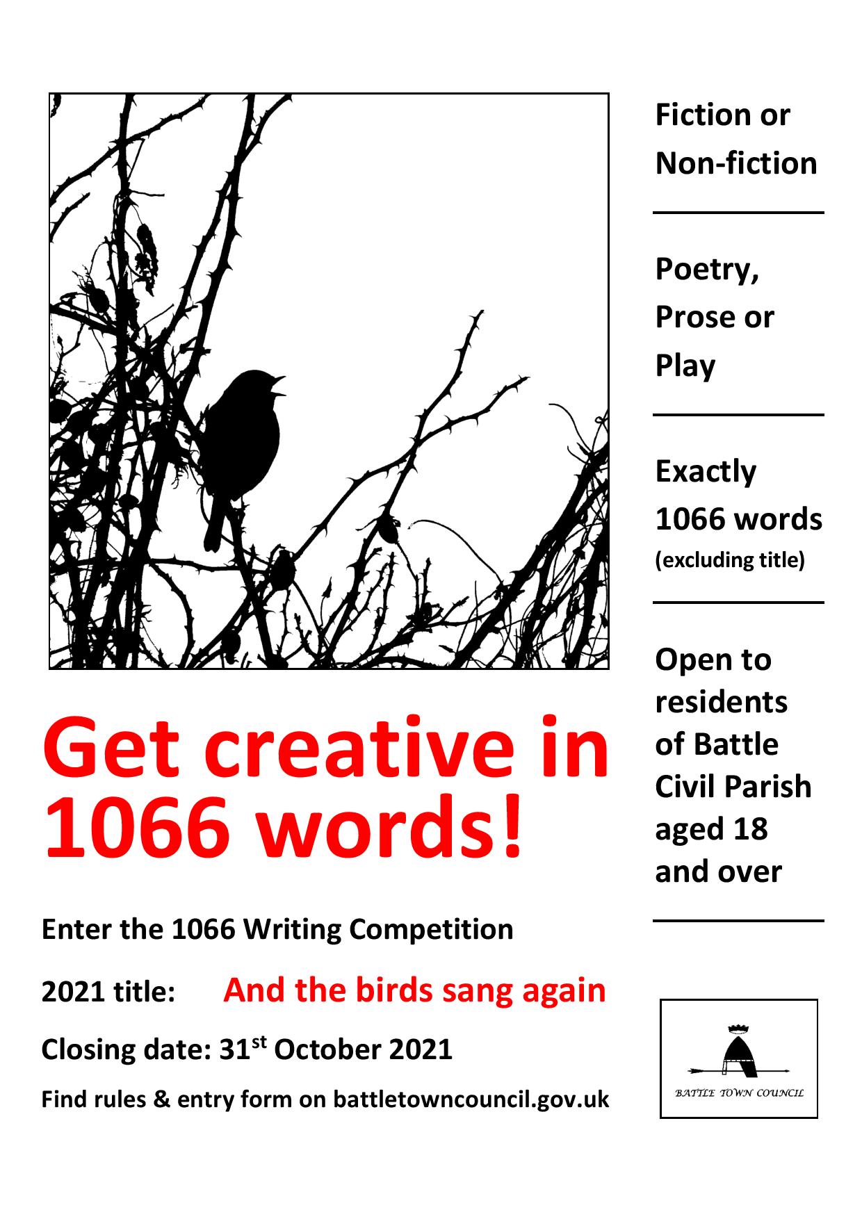 Battle Town Council Writing Competition Battle Town Council Writing Competition