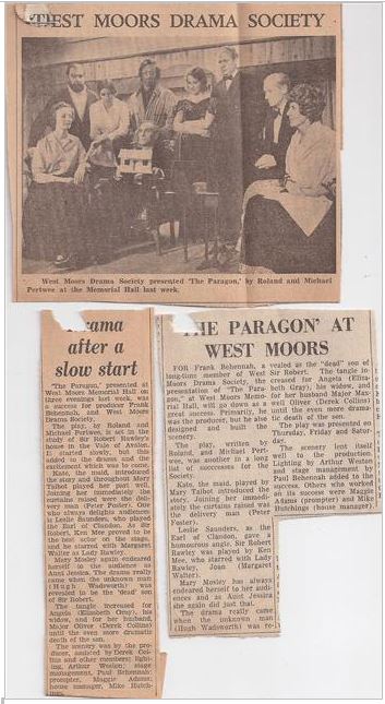 West Moors Drama Society The Paragon