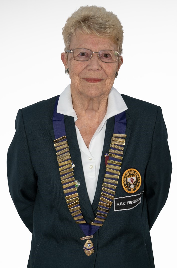 Club President 2025 Marjorie Forsyth