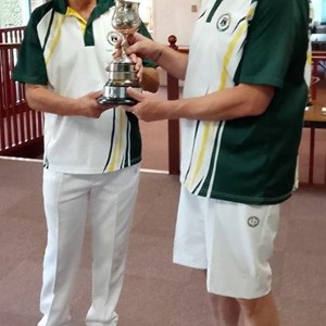 2025 Drawn Pairs Winners - Keith Vaughan & Chris Burrow