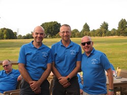 Stephen, Mike and Steve were initially announced as the Cha Cha Cha winners.  Tim noticed an error, they came third out of three teams!