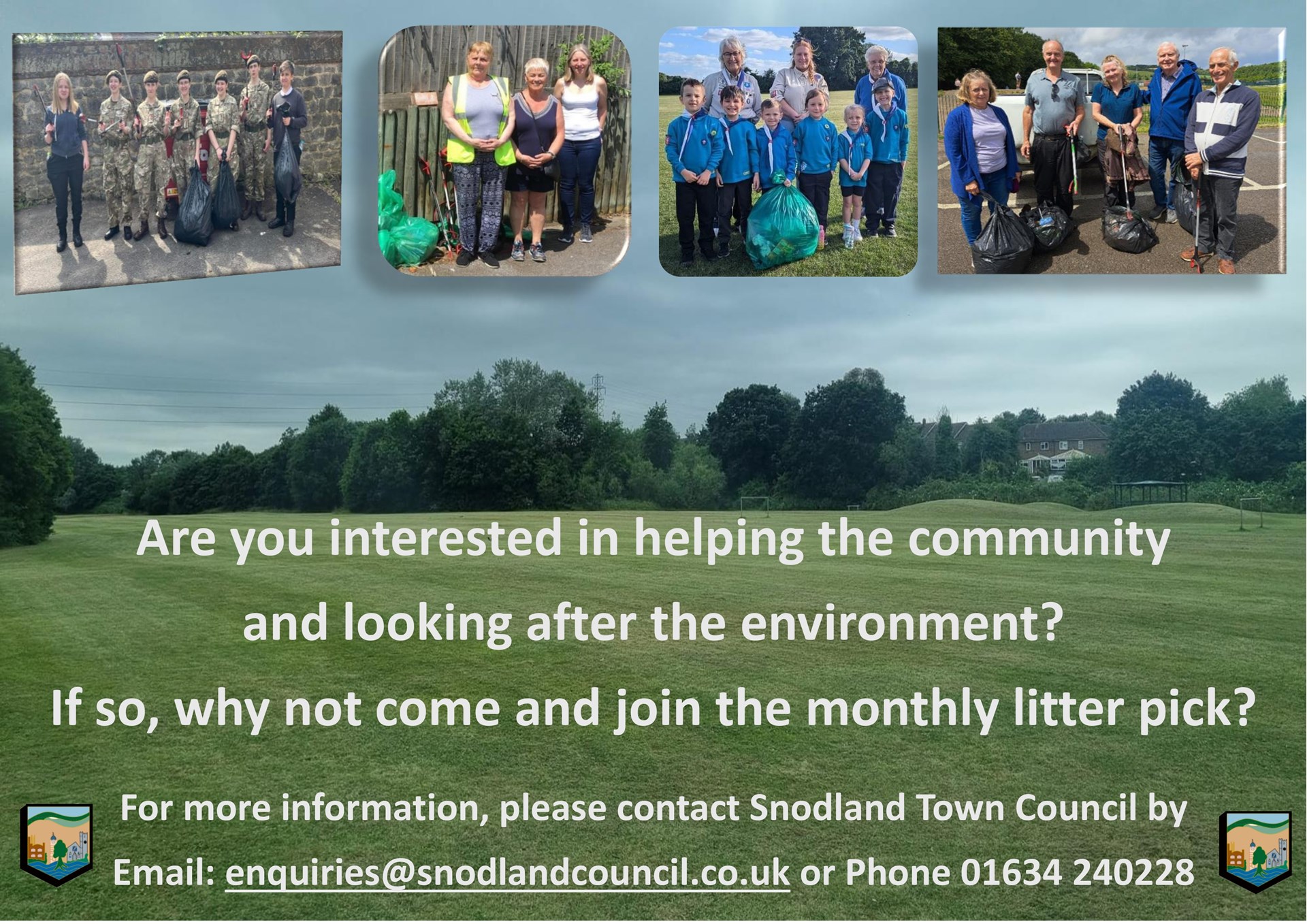 Snodland Town Council Litter Picking