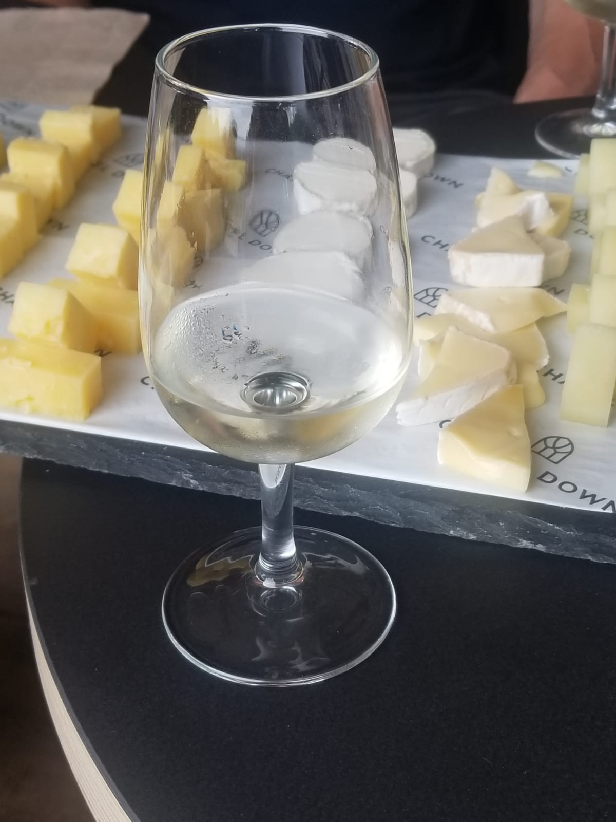 Cheese and wine. What's not to like..