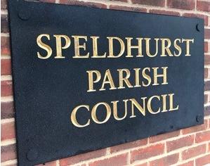 The Speldhurst Parish Council Office Sign