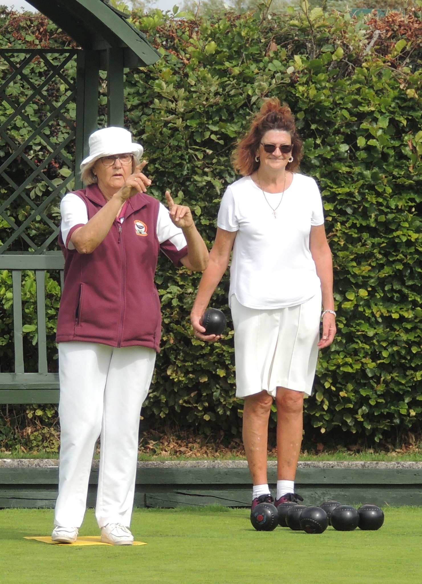 Marion and Sharon