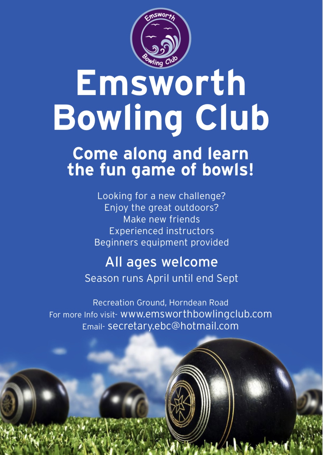 Emsworth Bowling Club Home Emsworth Bowling Club Home