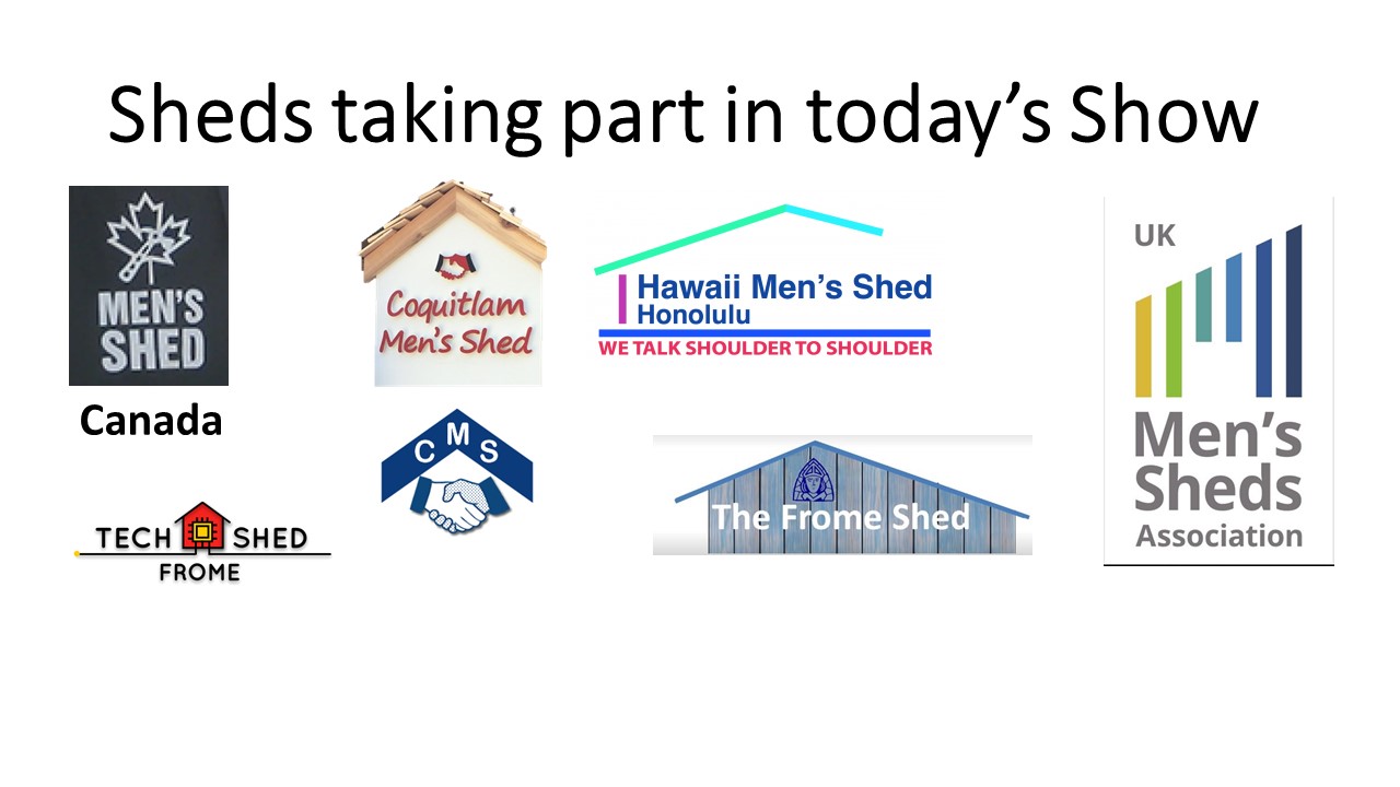 'Shed Happens' - Even if you're self isolating #10-3 - 25th November 2020(UK Shed Show) 'Shed Happens' - Even if you're self isolating #10-3 - 25th November 2020(UK Shed Show)