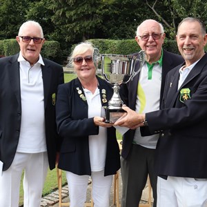 Winners Australian Pairs Kath and Dave