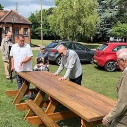 The last table we made for Hull Road Park.