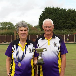 Mens 2 wood singles winner - Dave Thomas