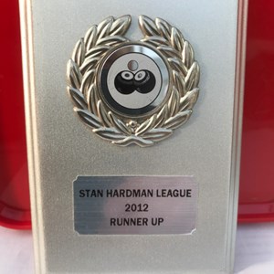 Stan Hardman League Runner-Up 2012