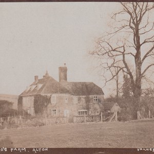 Wyards Farm - Postmarked 19.07.1908