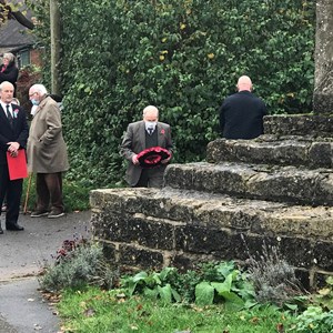 Wreath Laying on Remembrance Sunday 2020