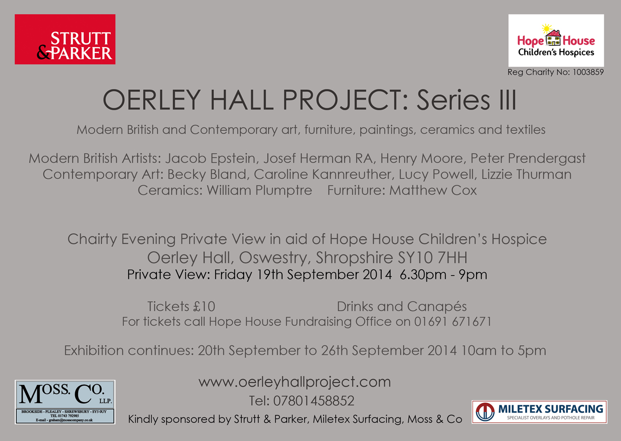 OH Project Series III Invitation Card OH Project Series III Invitation Card