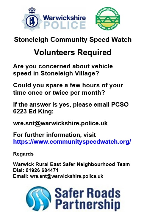 Stoneleigh and Ashow Parish Council Community Speed Watch