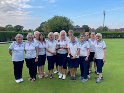 North Mymmms Ladies Harvey Cup winning team