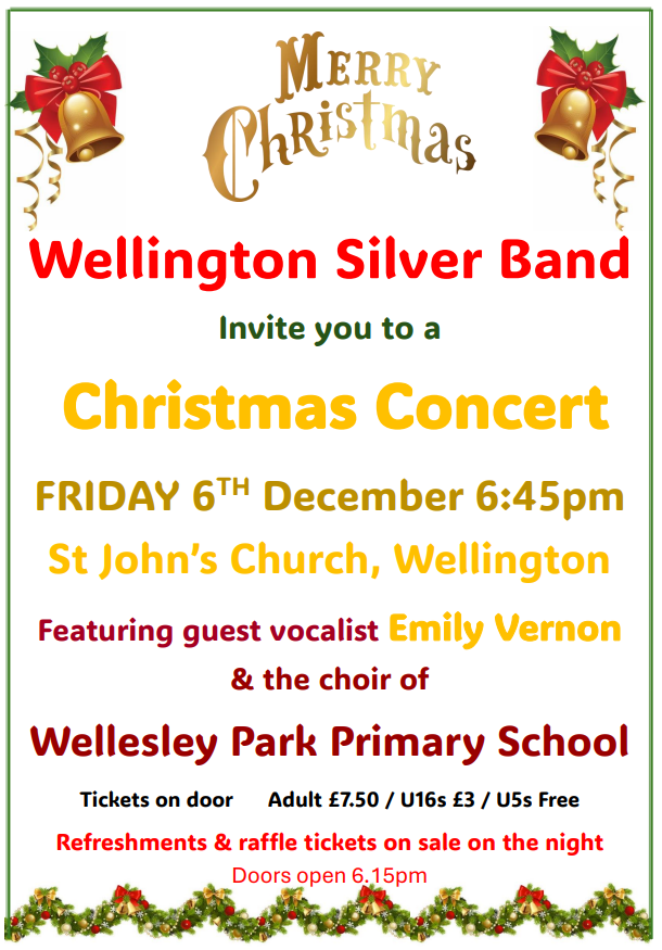 Everyone is warmly invited to our Christmas Concert