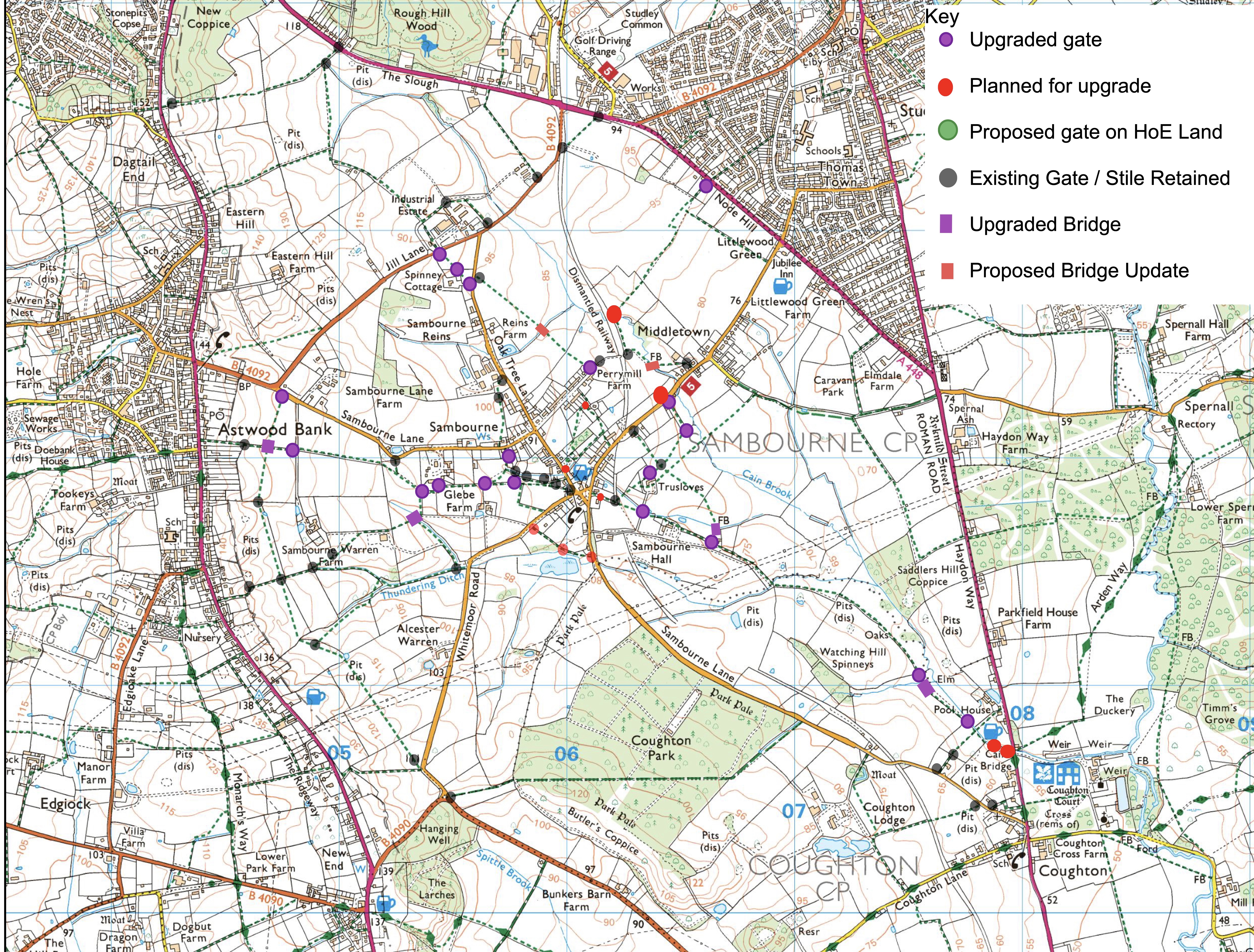 Sambourne Parish Council Footpath, Improved Access Sambourne Parish Council Footpath, Improved Access