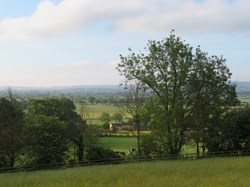 View from behind Church