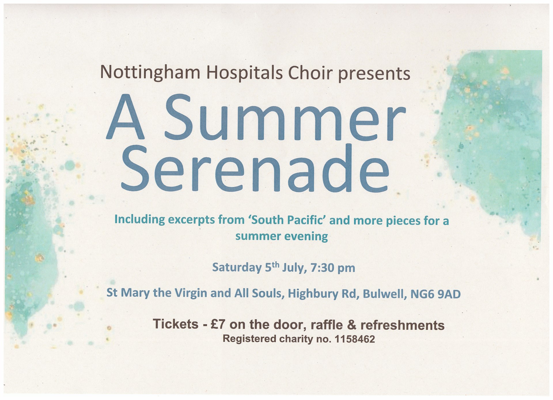 Nottingham Hospitals Choir Our next concert Nottingham Hospitals Choir Our next concert