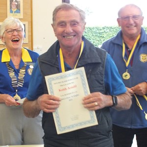 Over 70's Runner Up '25