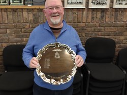 Alex Donovan with the Captains Award for Outstanding Service to the Club 2025 Alex Donovan with the Captains Award for Outstanding Service to the Club 2025