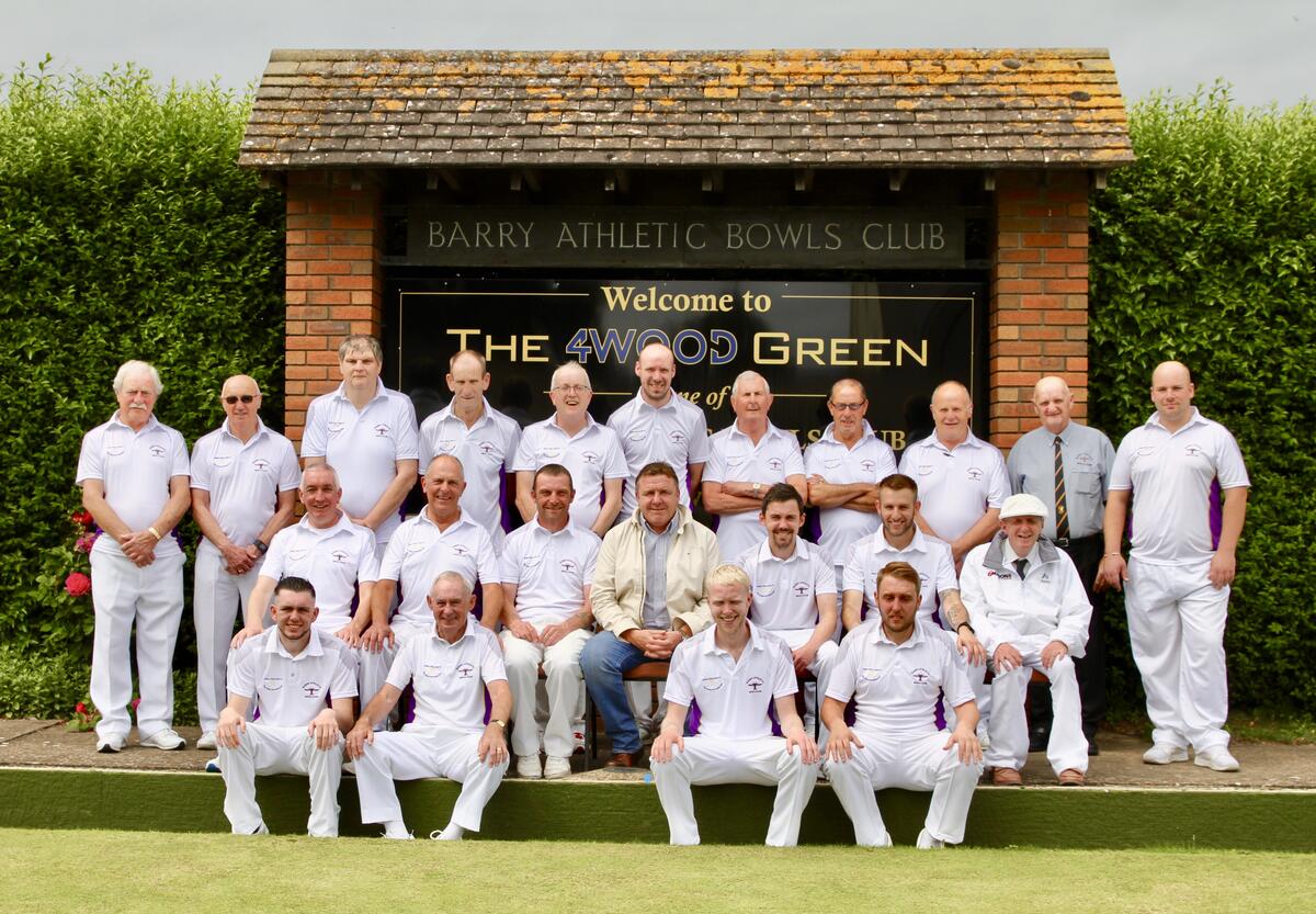 Barry Athletic with Dave Miller of the King William IV