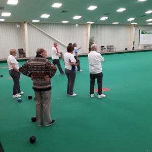 Shows how people really get into bowls when playing the game