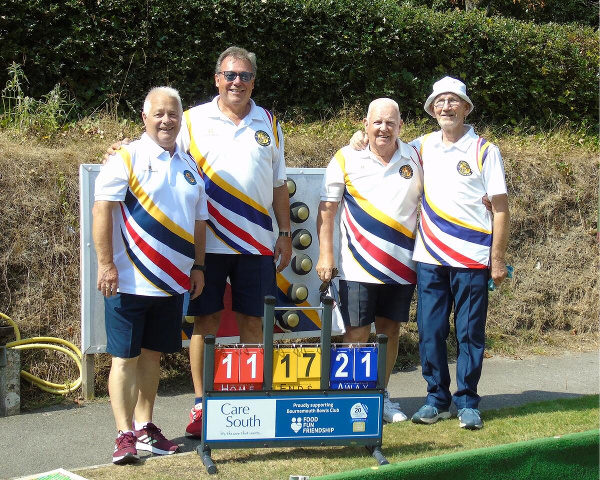 RU Gary Tofts Colin Bingley  Winners Dave McKenna Vic Druce