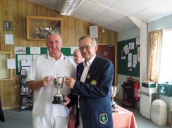 Wayne Clark and John Walsh Winners Robertson Cup (Men's Pairs)