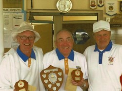 2011 Ian Miller Trophy Winners - Don Jordan & Dave Christmas