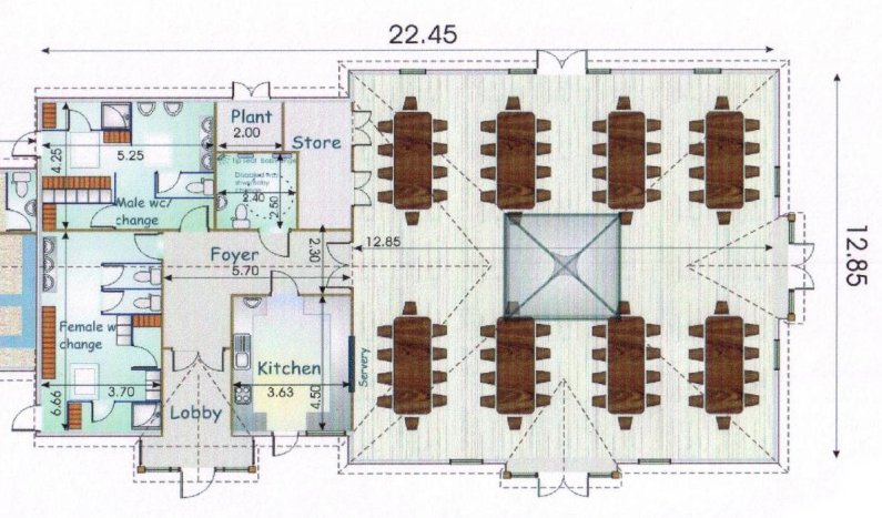 Village Hall Floor Plan Village Hall Floor Plan