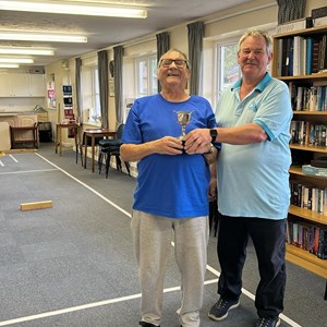 Short mat winner - Martyn Wilson
