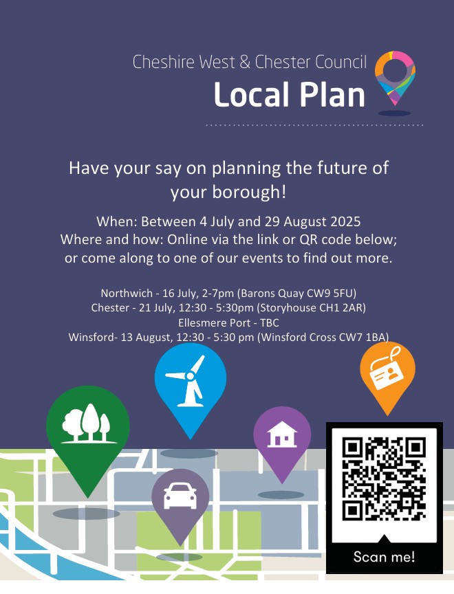 Have your Say - Cheshire West and Chester Council Local Plan Have your Say - Cheshire West and Chester Council Local Plan