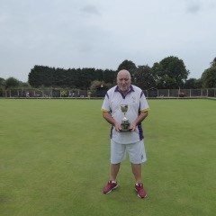 Over 65s Singles - Winner Roy Clarke