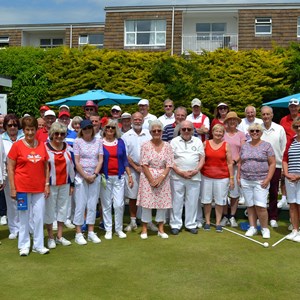 Members enjoying the afternoon Match followed by an excellent Cream Tea.