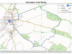 Hannington, To the Woods Walk