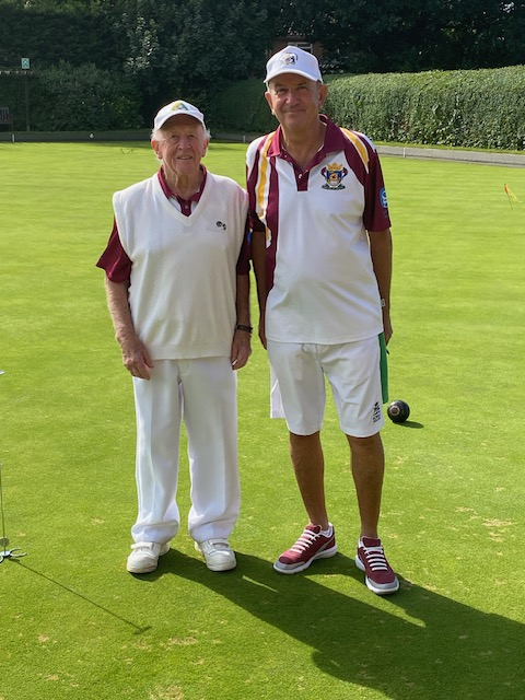 Handicap Finalists David Lloyd and John Townley