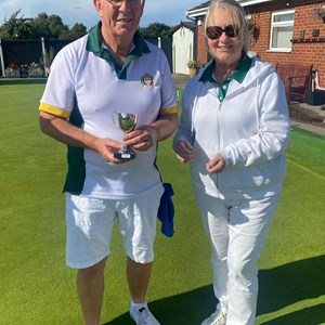 Dennis Phillips - Mens 2 Wood singles runner-up Dennis Phillips - Mens 2 Wood singles runner-up