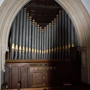 Church organ and Choir stall