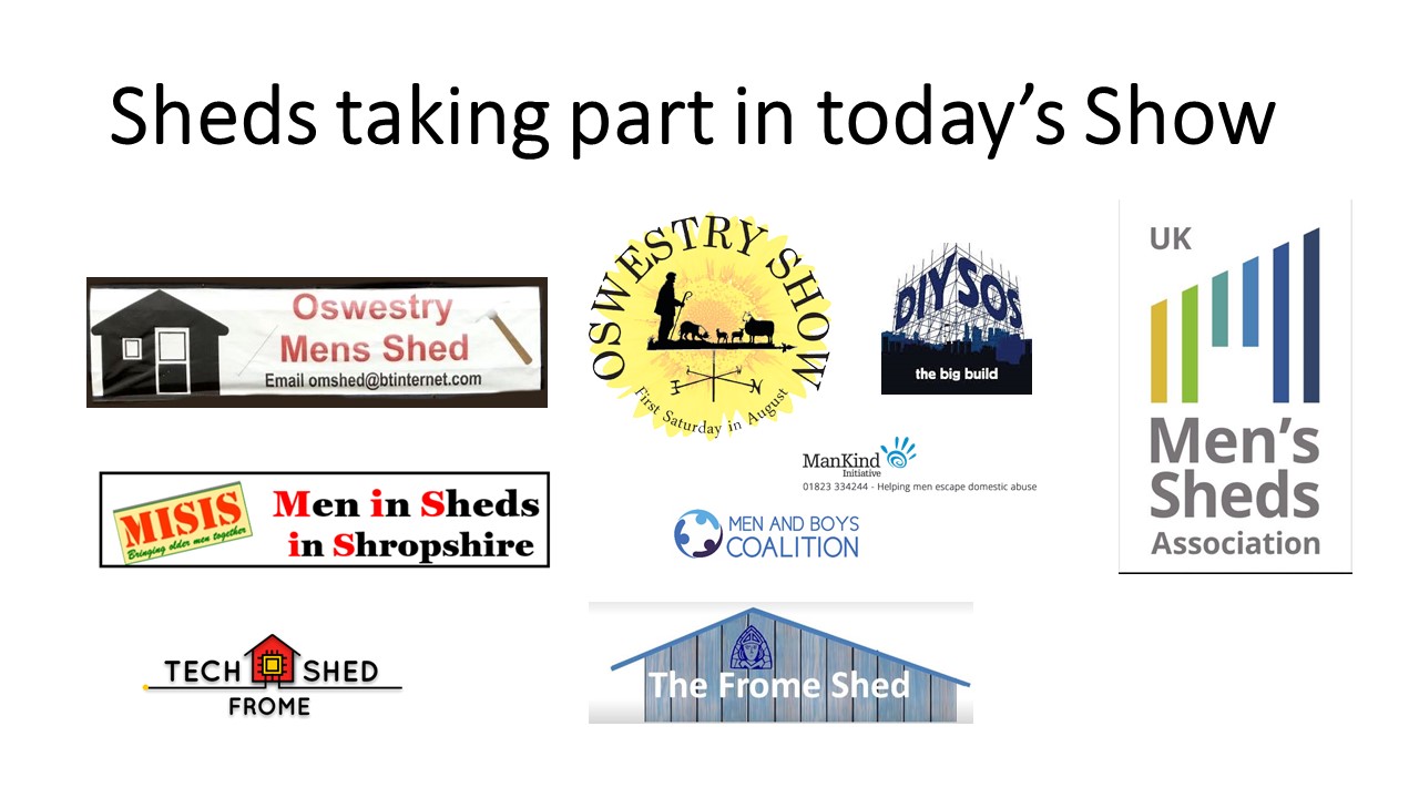 'Shed Happens' - Even if you're self isolating #10-4 - 1st December 2020(UK Shed Show) 'Shed Happens' - Even if you're self isolating #10-4 - 1st December 2020(UK Shed Show)