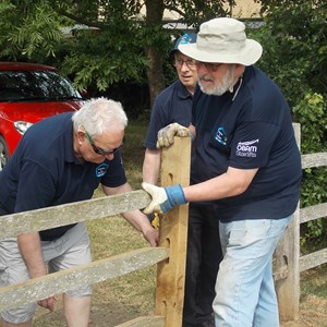Sturton and District Shed Club Parish Council Fence Repair