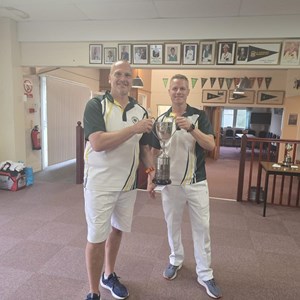 2025 Men's Pairs Winners - Glenn McNaul & Chris McMahon