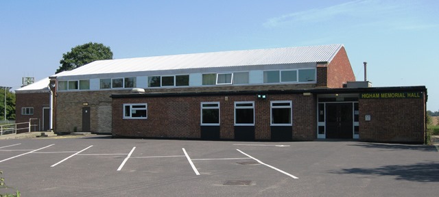 Higham Memorial Hall Home Higham Memorial Hall Home