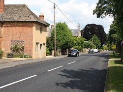 Seend High Street looking East