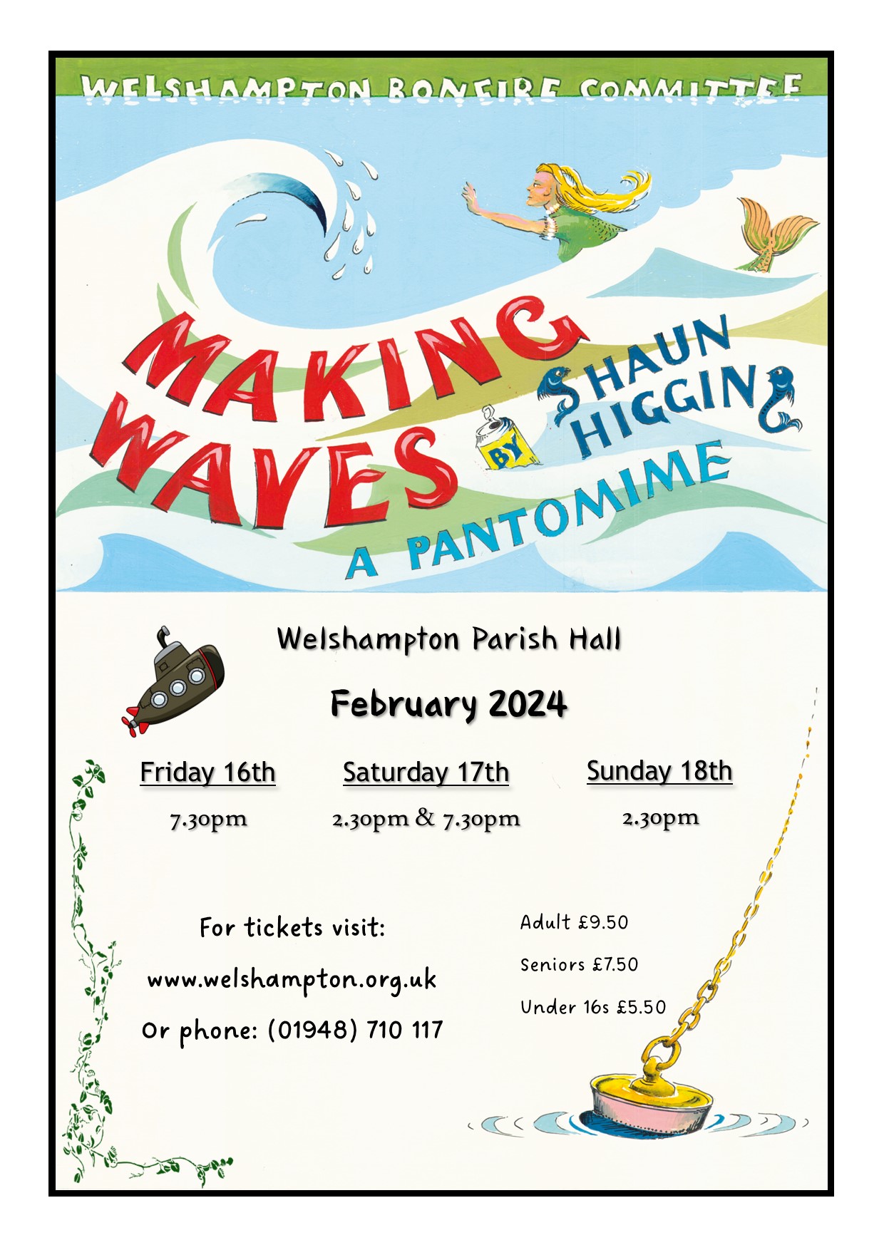 Welshampton Bonfire Committee Making Waves