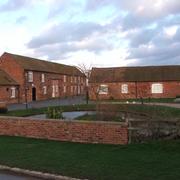 Some of the units on Upton Magna Business Park